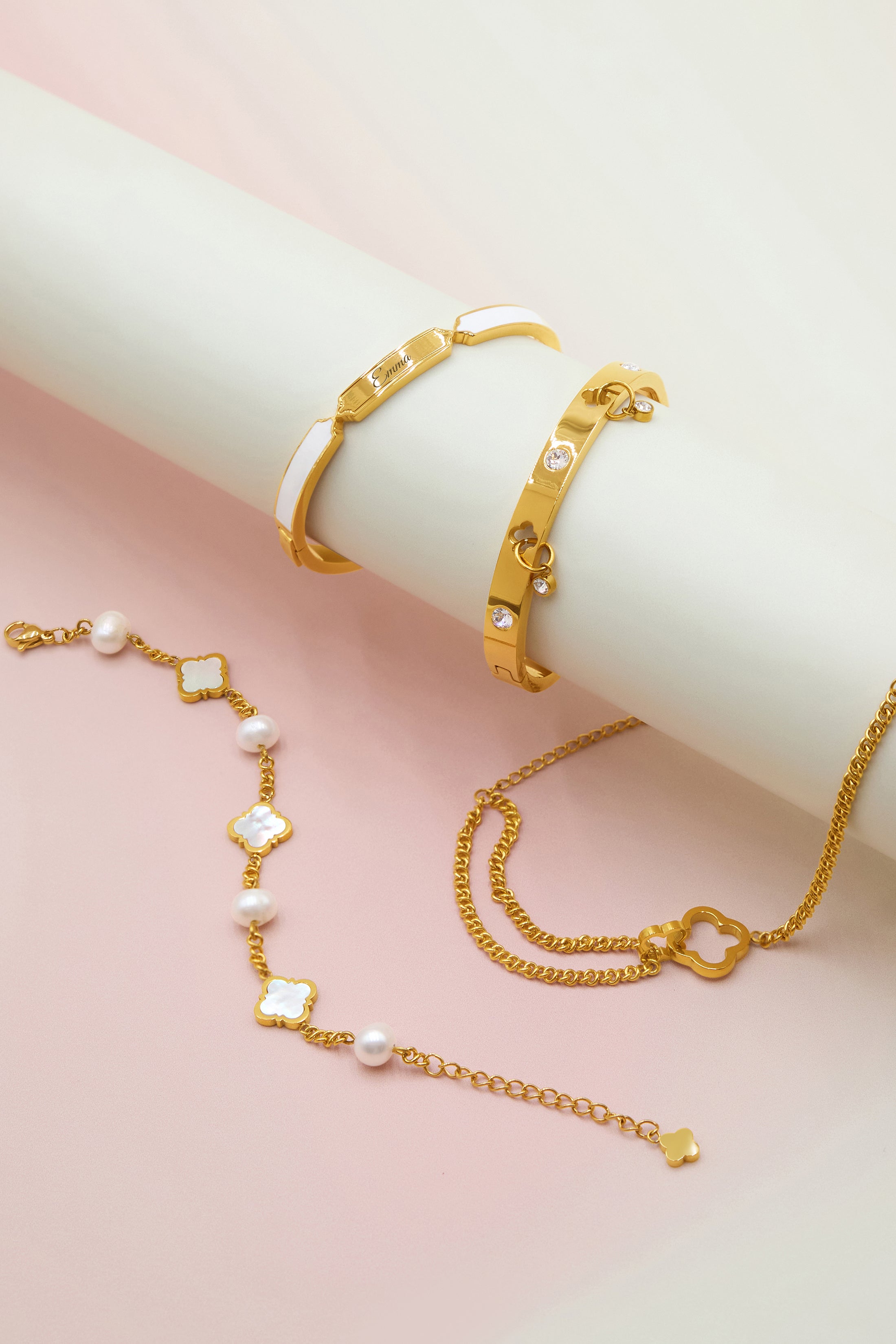 Carisma Linked Double Bracelet