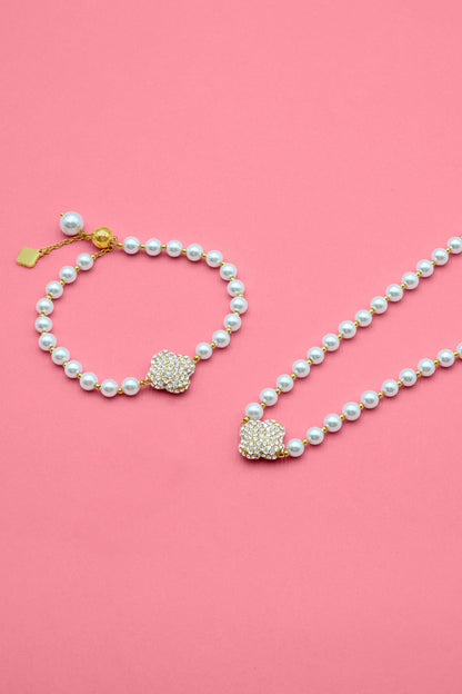 Rossi Icon Pearl Bracelet &amp; Necklace Gift Set
