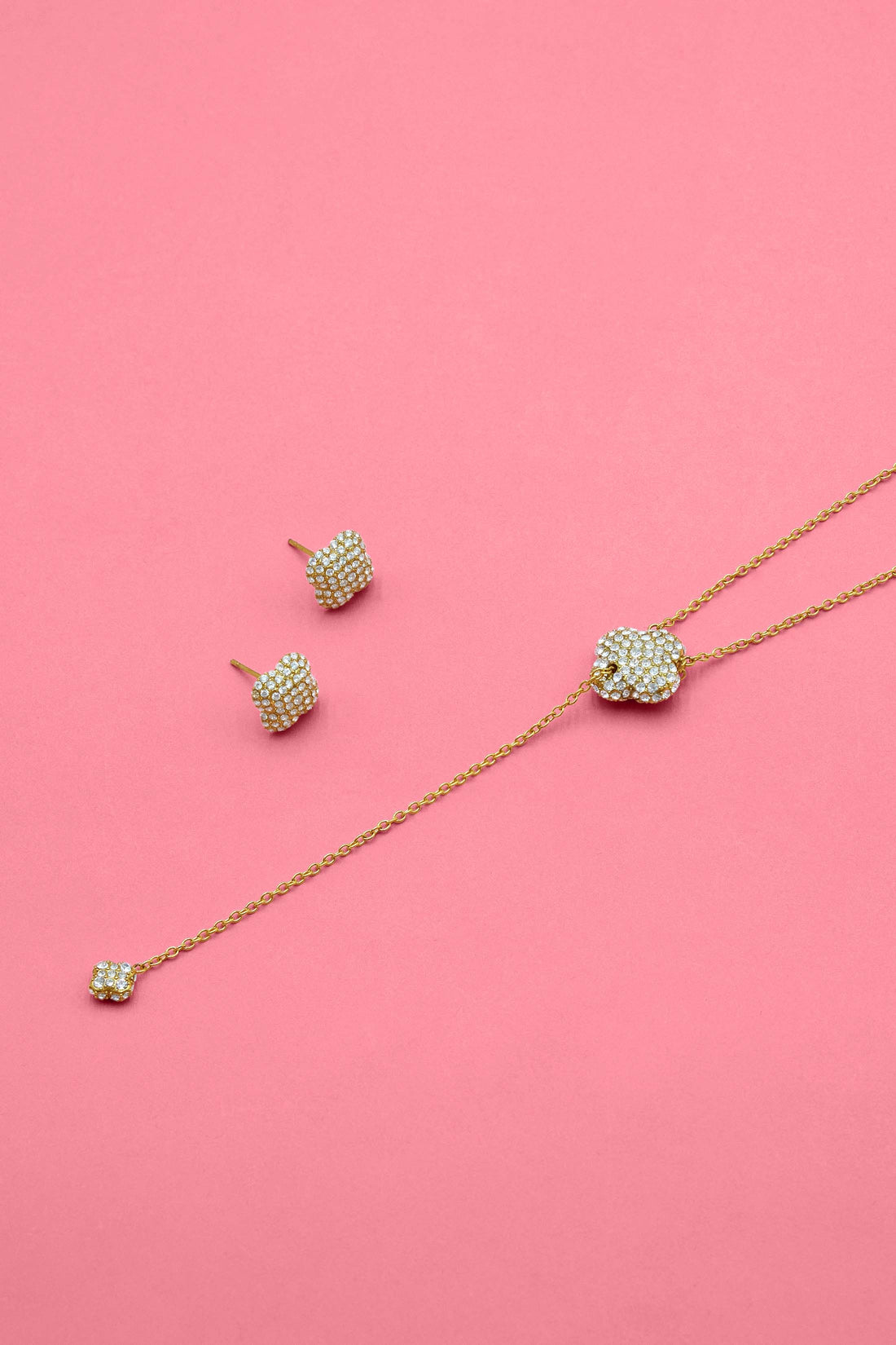 Rossi Lumière Toggle Chain Necklace &amp; Rossi Nova Stud Earrings Gift Set
