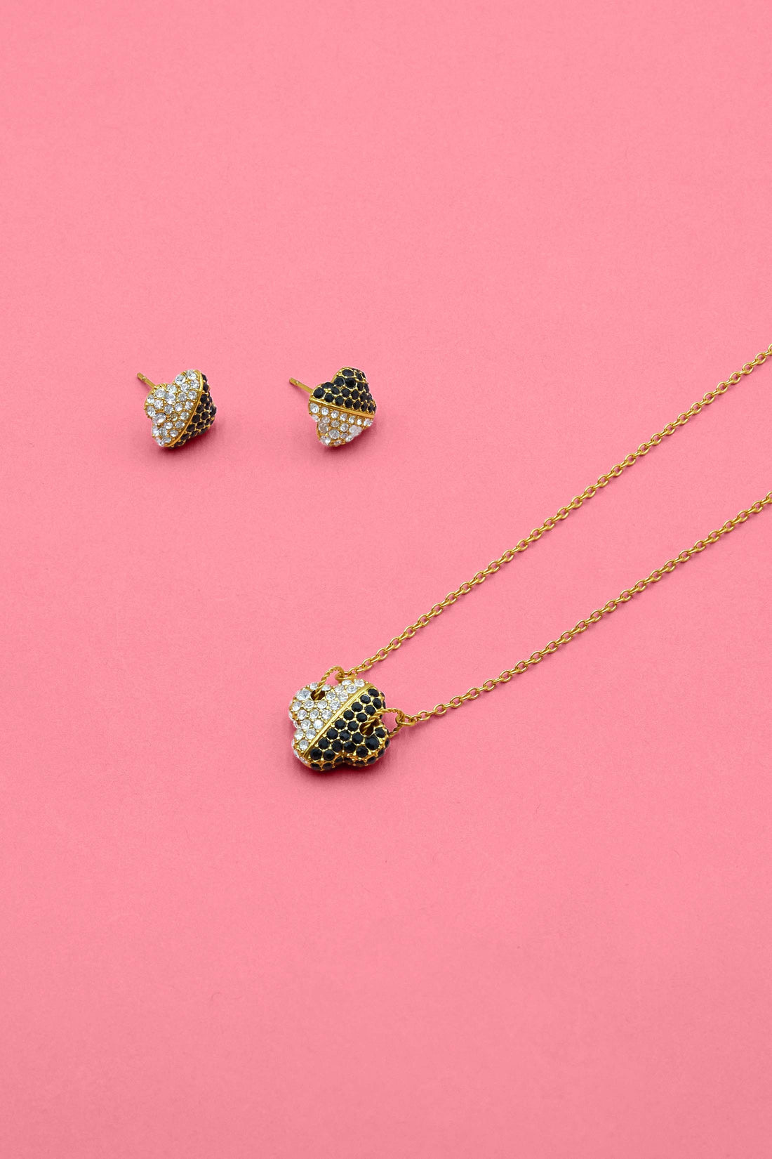 Rossi Eclipse Stud Earrings &amp; Necklace Gift Set