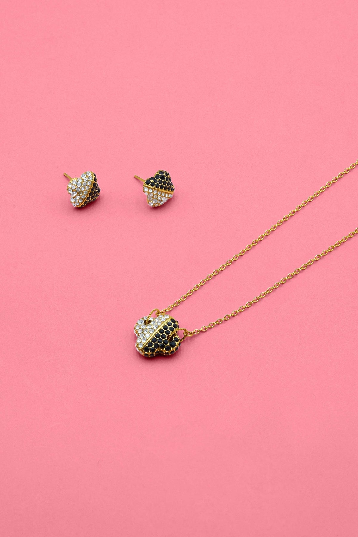 Rossi Eclipse Stud Earrings &amp; Necklace Gift Set