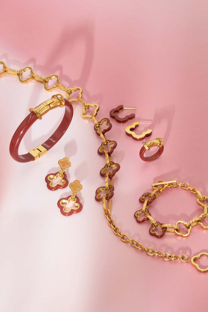 Tortessa Merlot Icon Bangle