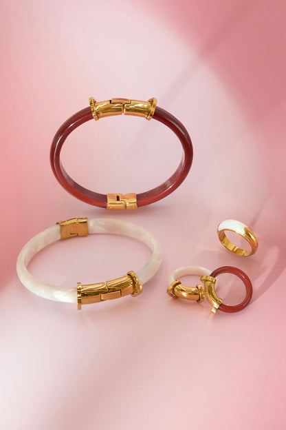 Tortessa Merlot Icon Bangle
