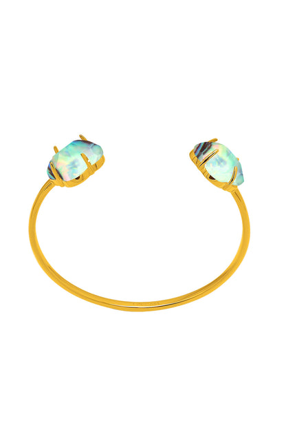 Stone Station Abalone Stone Bangle