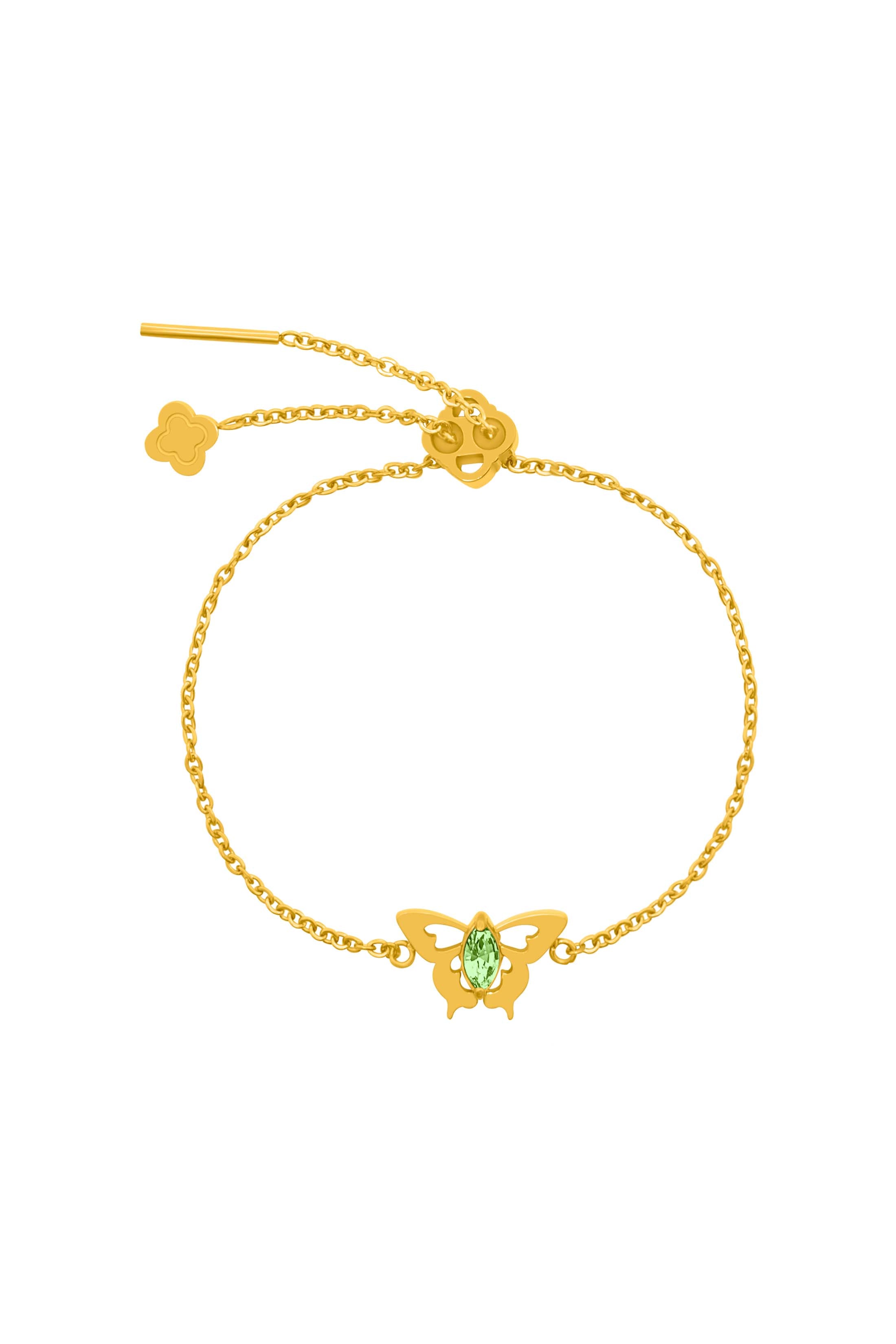 Farfett tal-Fejġel August Birthstone Bracelet