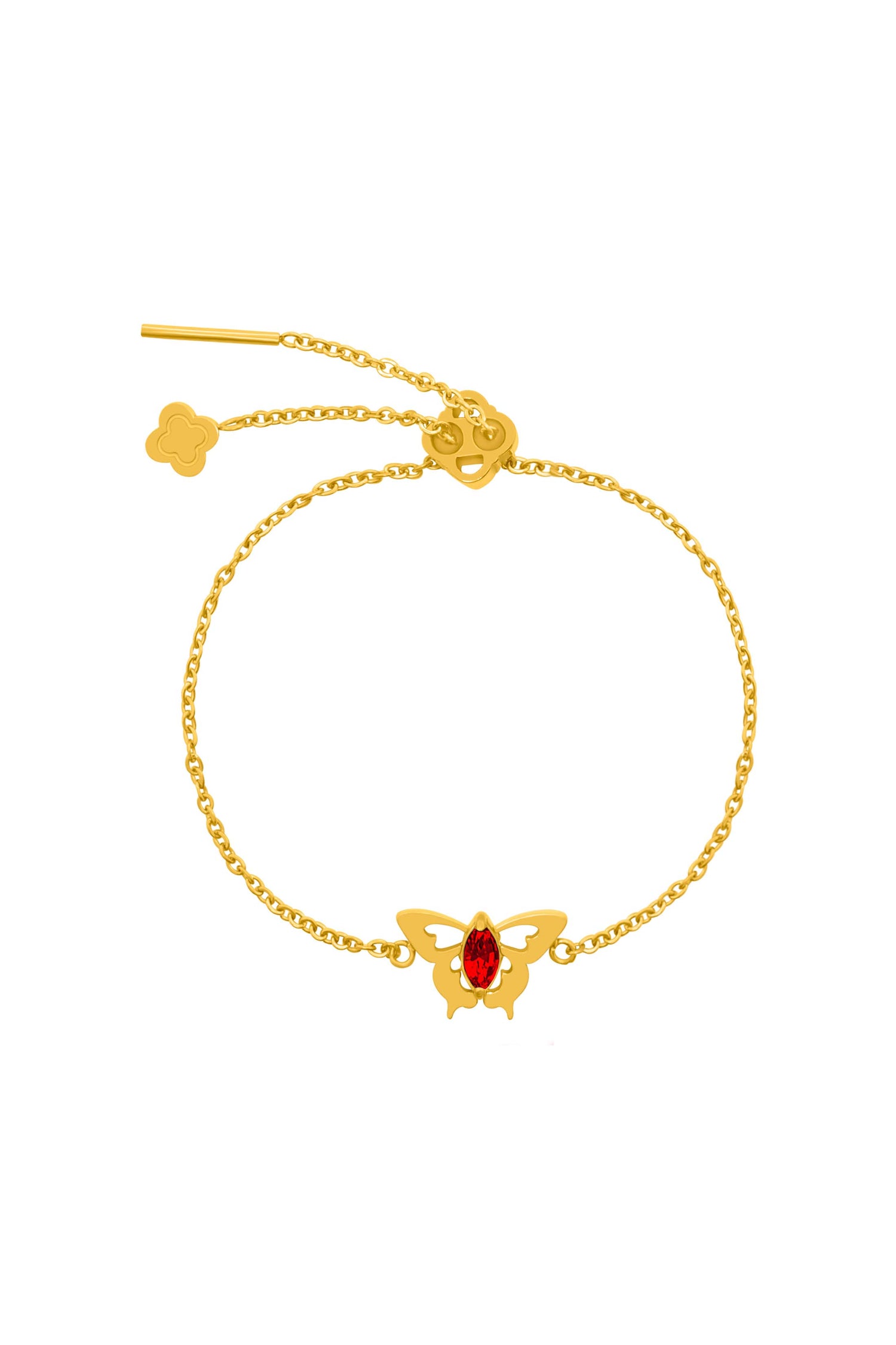 Farfett tal-Fejġel January Birthstone Bracelet