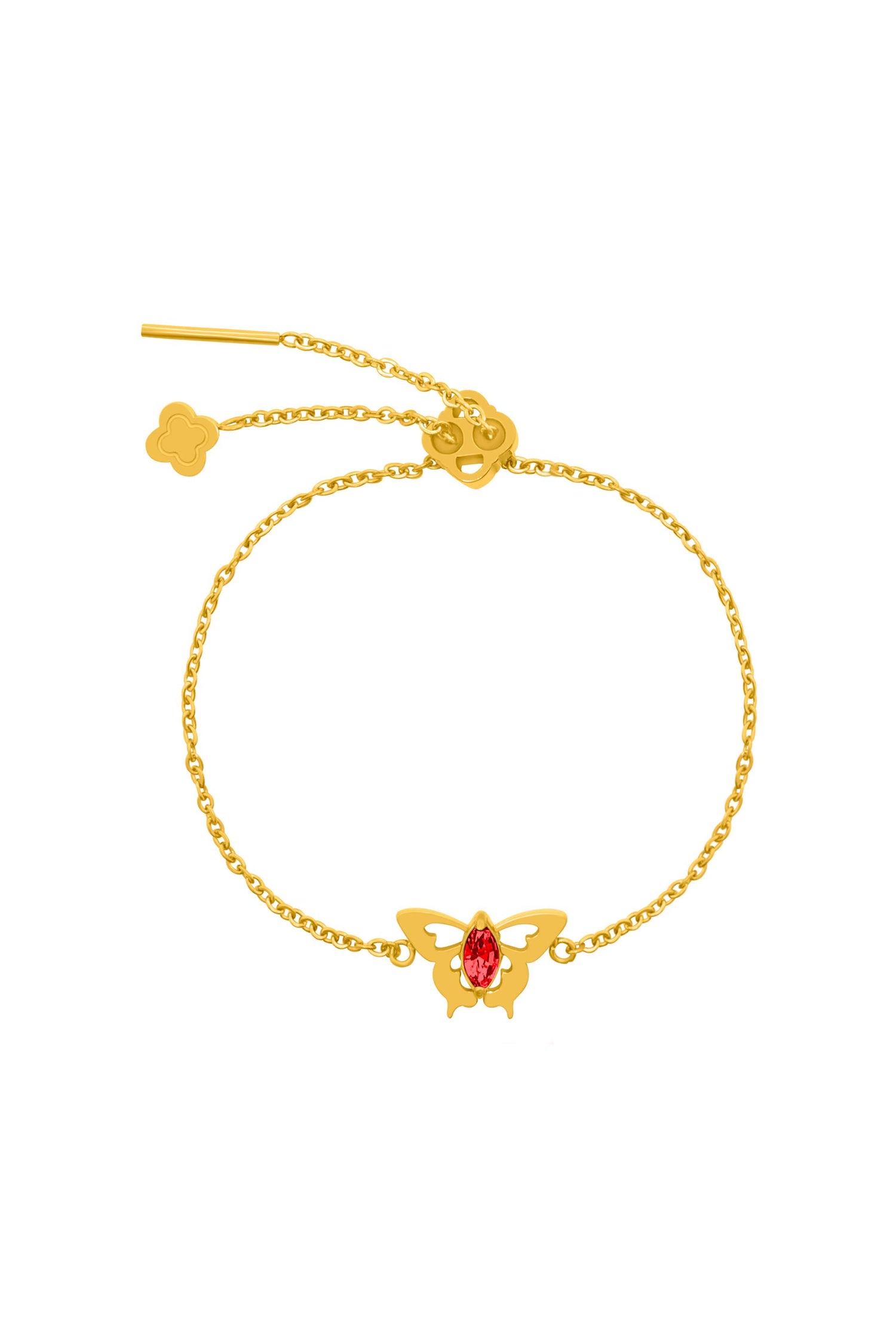 Farfett tal-Fejġel July Birthstone Bracelet