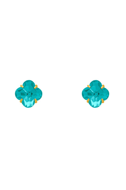 Logo Birthstone Stud Earring Set