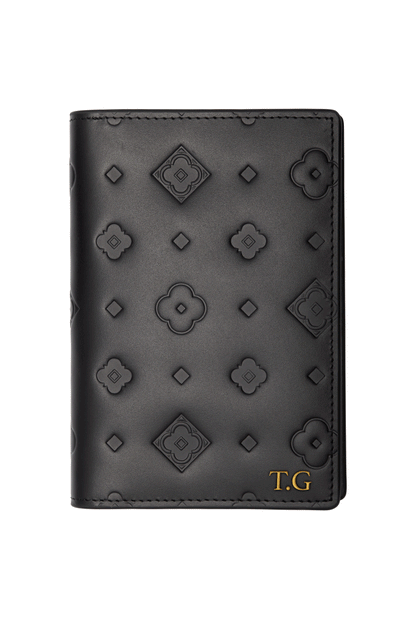 Black Passport Cover &amp; Luggage Tag