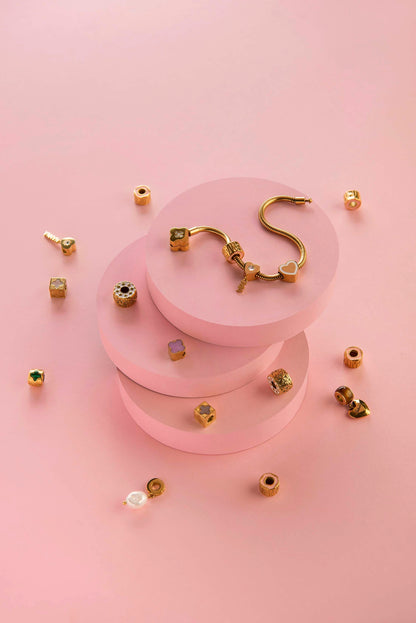 Carisma Graduation Token Charm Bracelet Gift Set