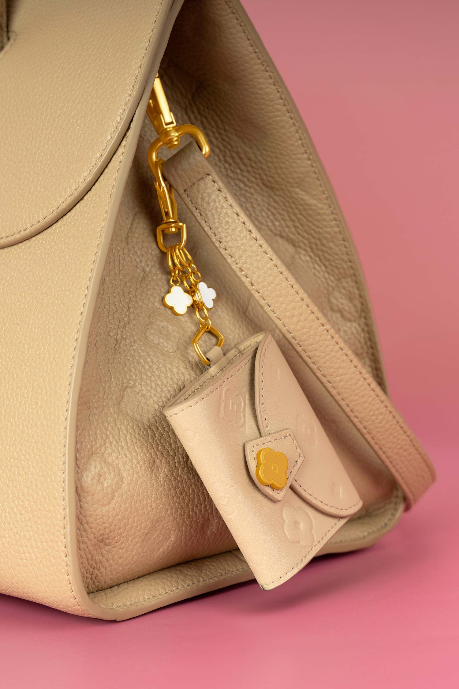 Carisma Nude Pocket Wallet Bag Charm