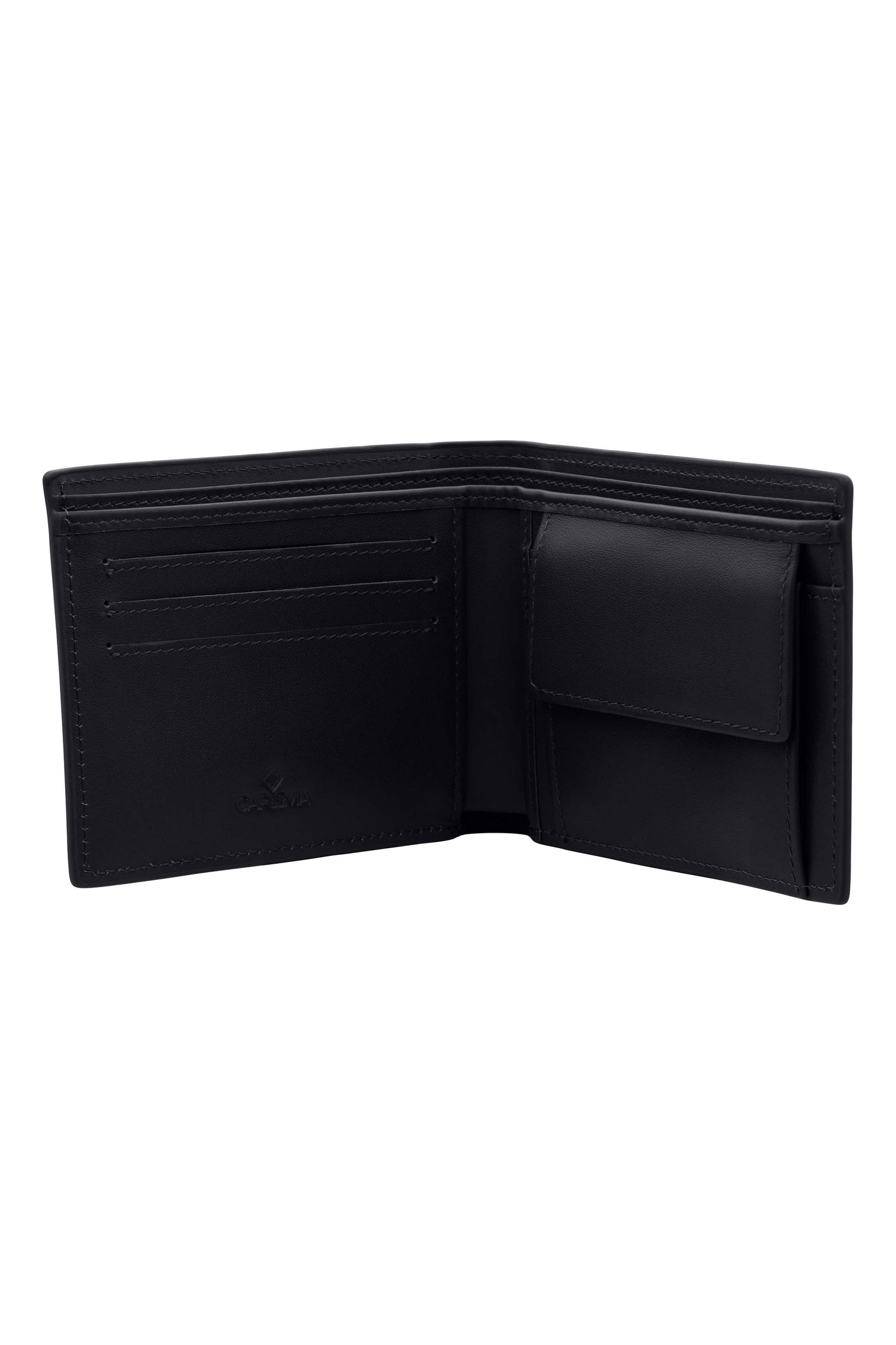 Carisma Black Wallet with Coin Holder
