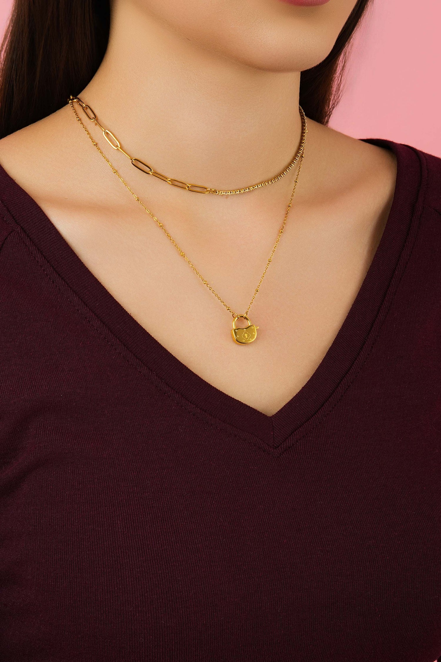 Locked In Petite Pendant