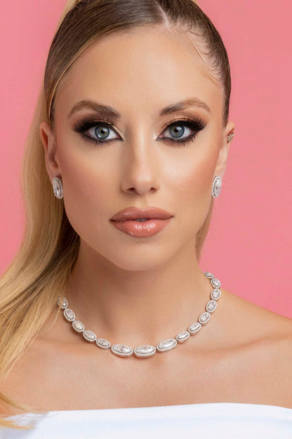 Majestic Moissanite Statement Necklace