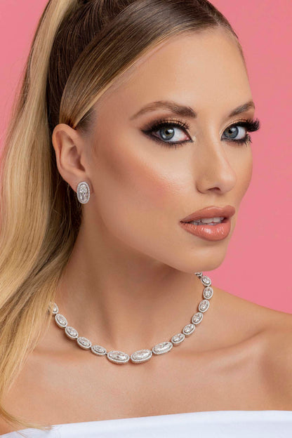 Majestic Moissanite Statement Necklace