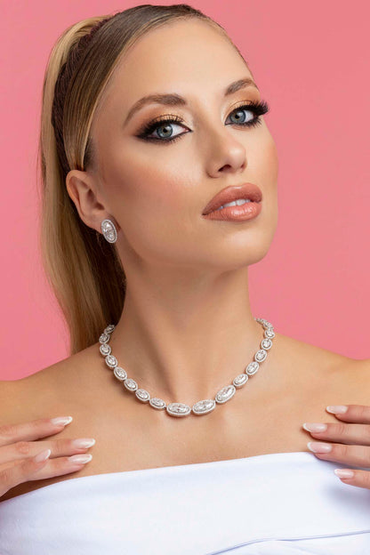 Majestic Moissanite Statement Necklace