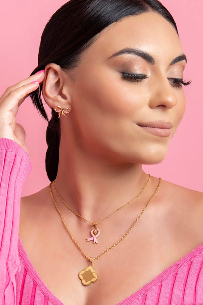 Kuraġġ Ribbon Pendant