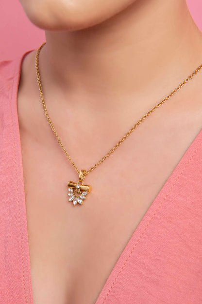 Graduation Zirconia Pendant