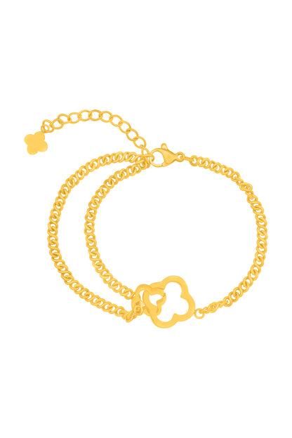 Carisma Linked Double Bracelet