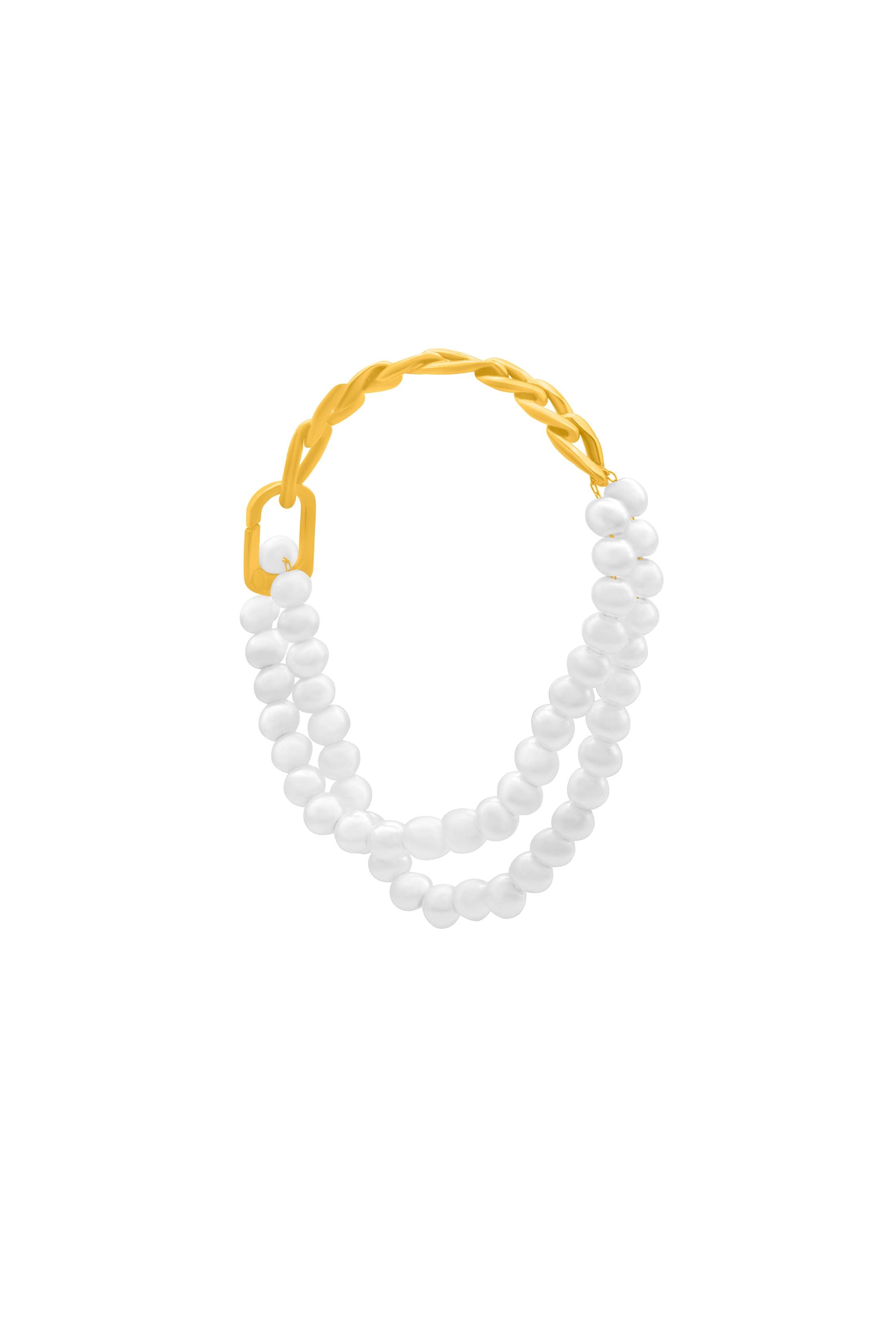 Linked in Pearls Bracelet