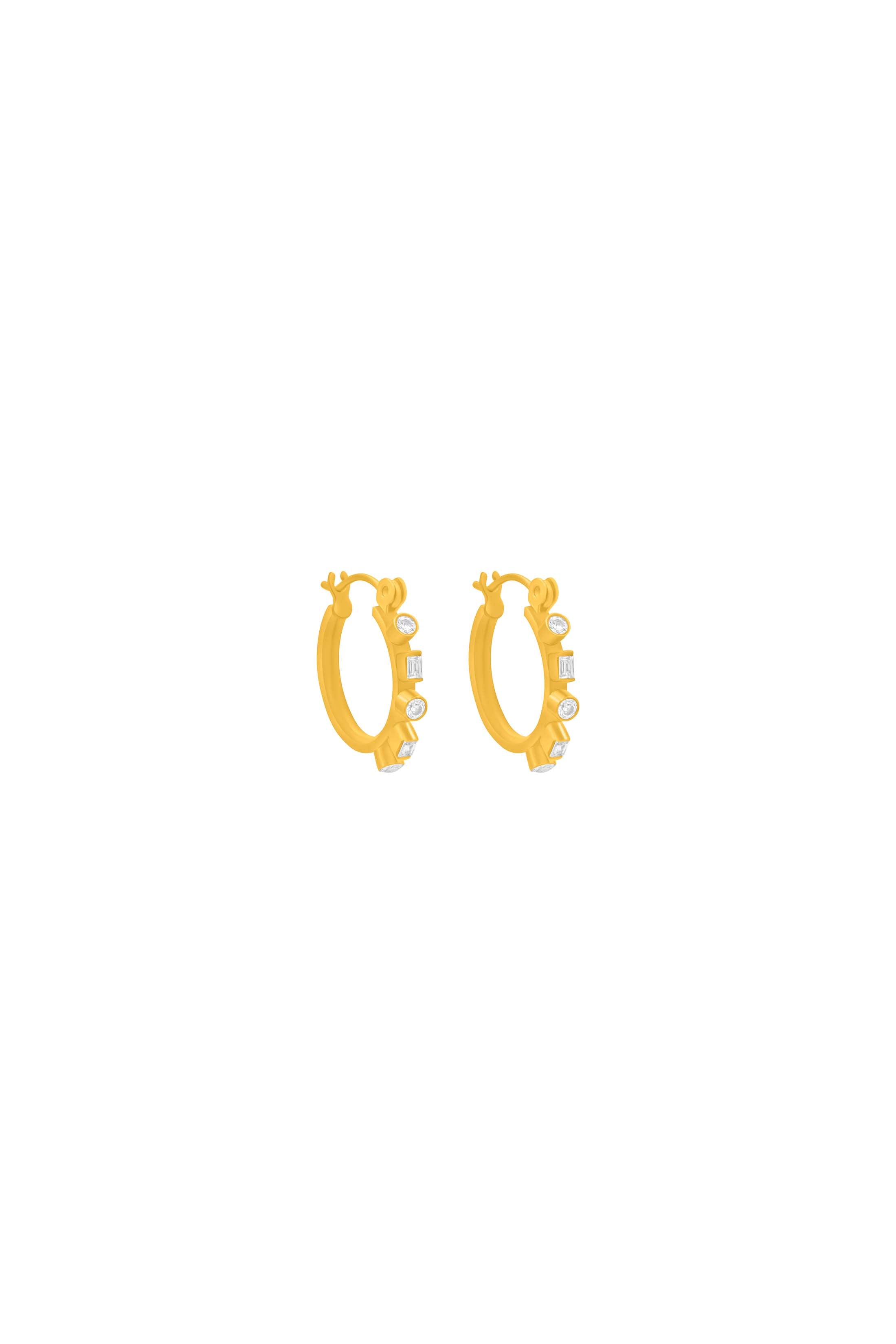 Alessia Hoop Earring Set