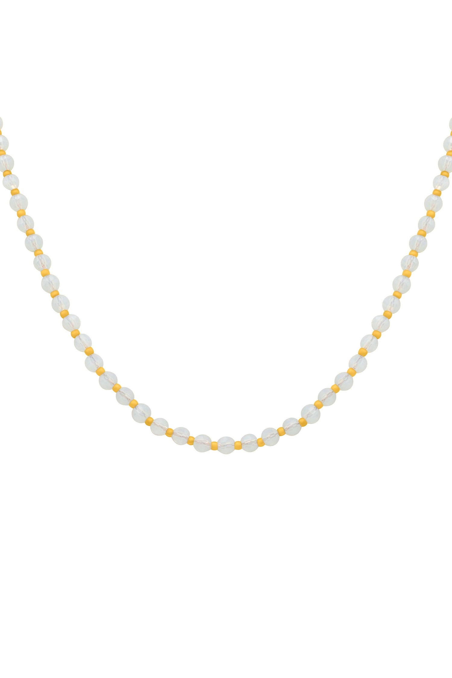 Ivory Grace Beaded Necklace