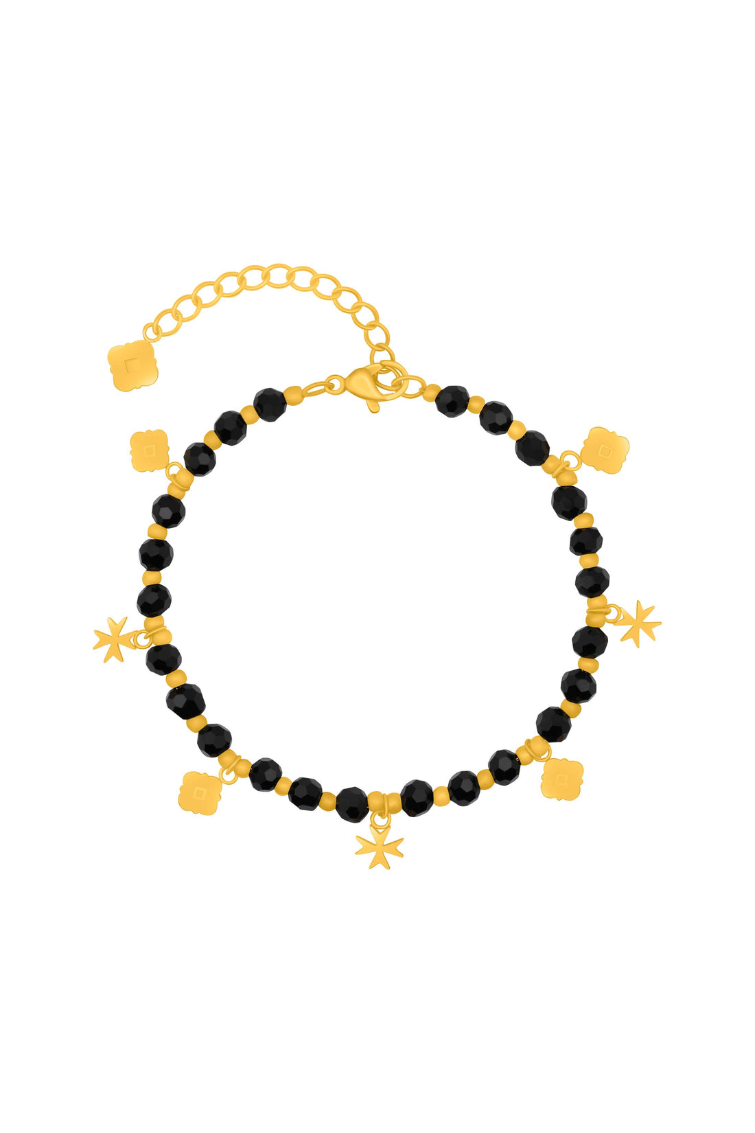 Nerina Charm Beaded Bracelet