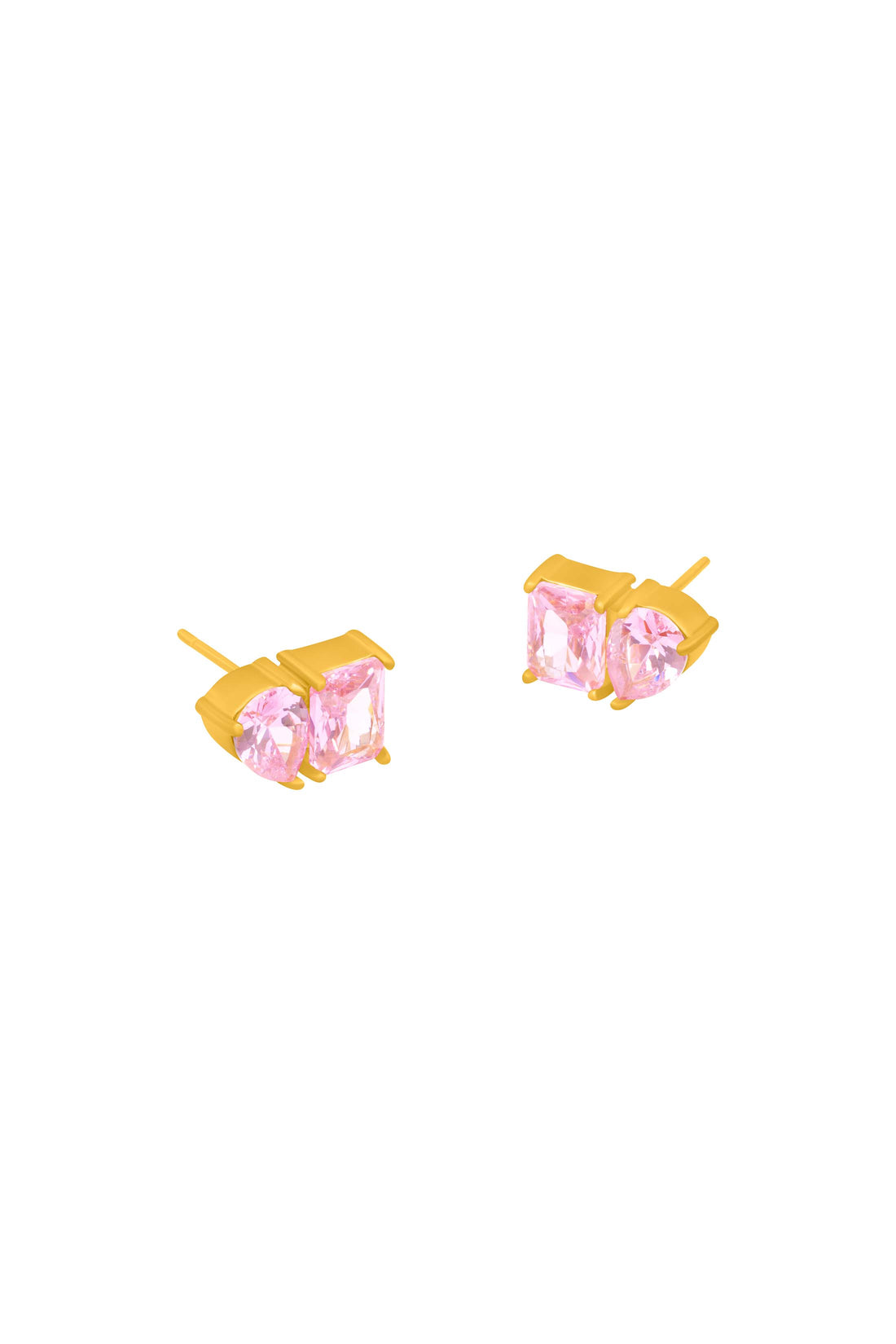 Blush Harmony Duo Stud Earring Set