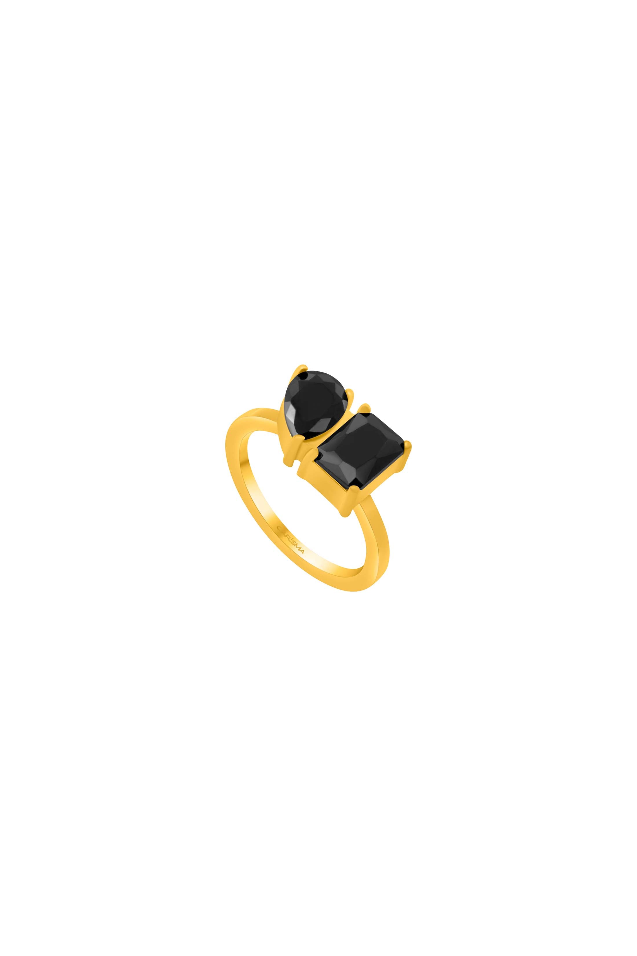 Noir Harmony Duo Ring