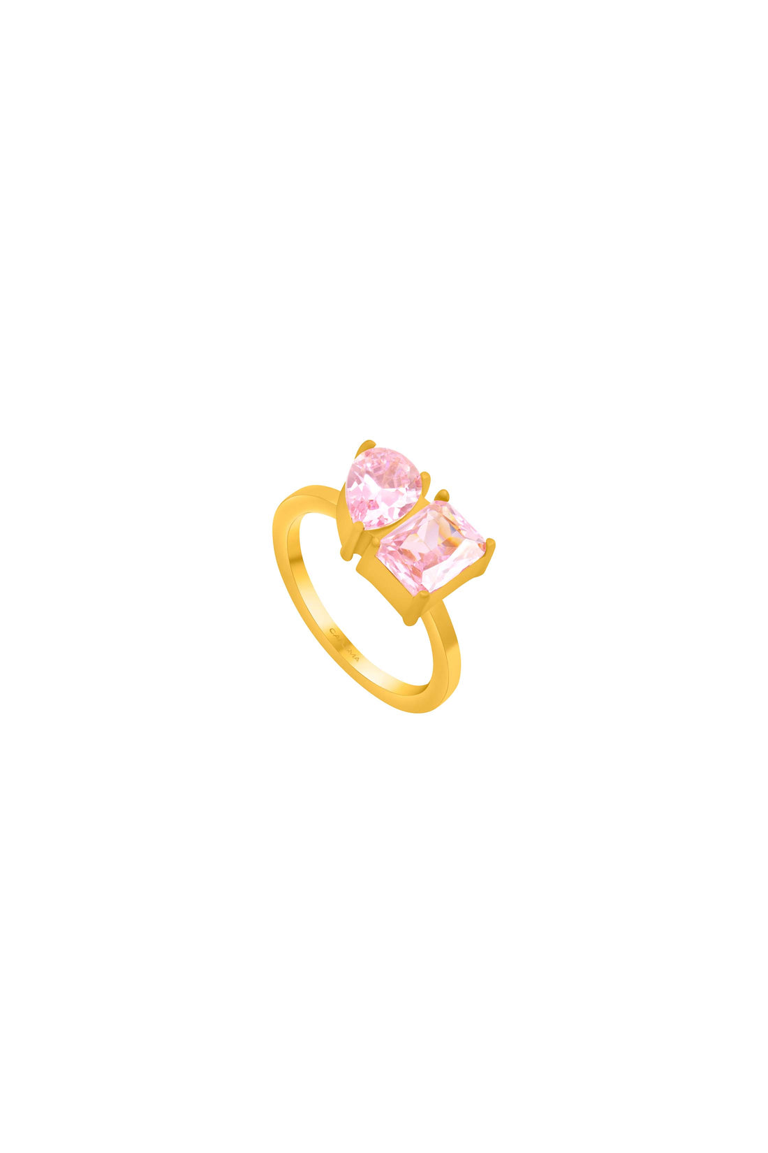 Blush Harmony Duo Ring