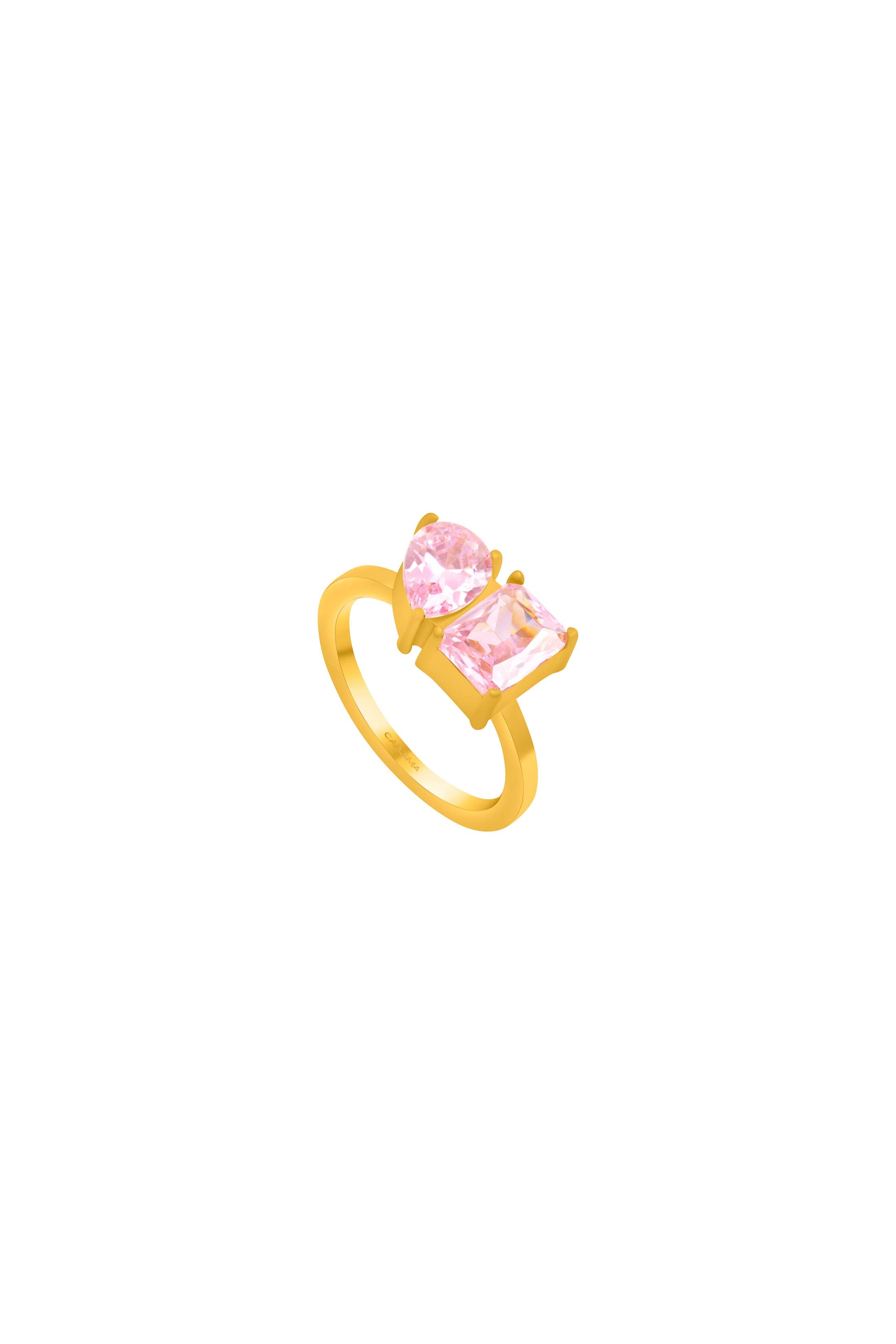 Blush Harmony Duo Ring
