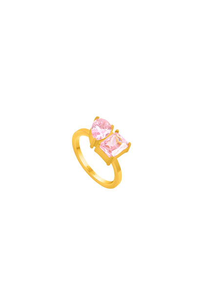 Blush Harmony Duo Ring