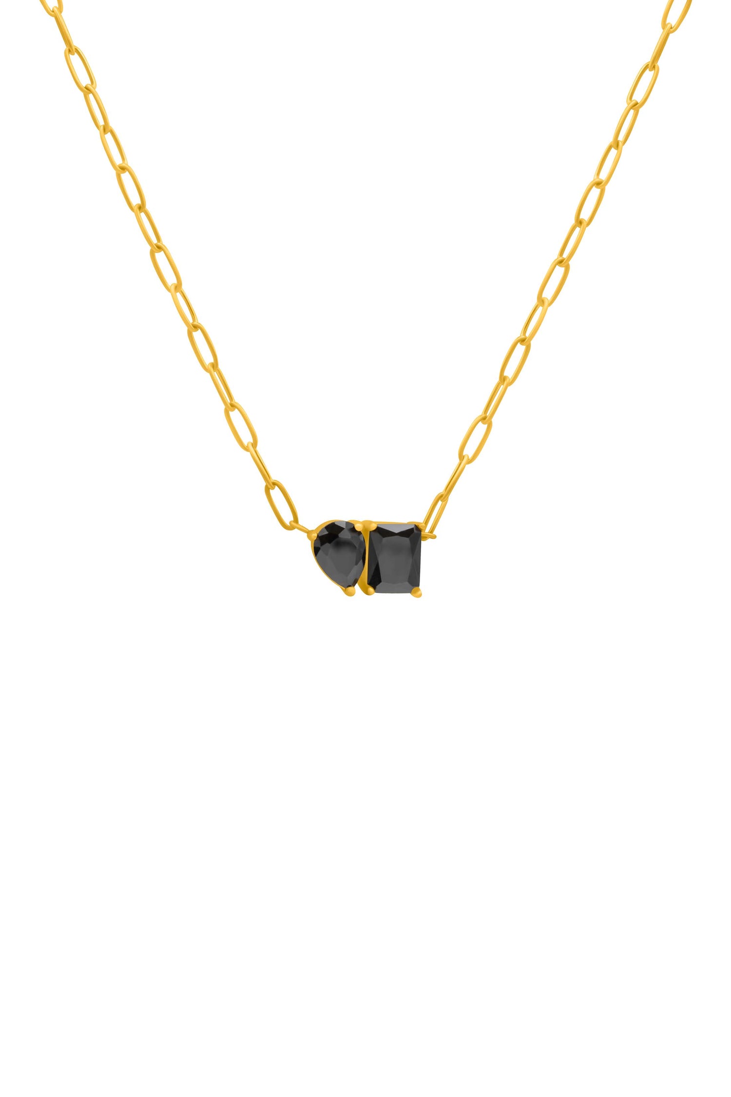 Noir Harmony Duo Necklace