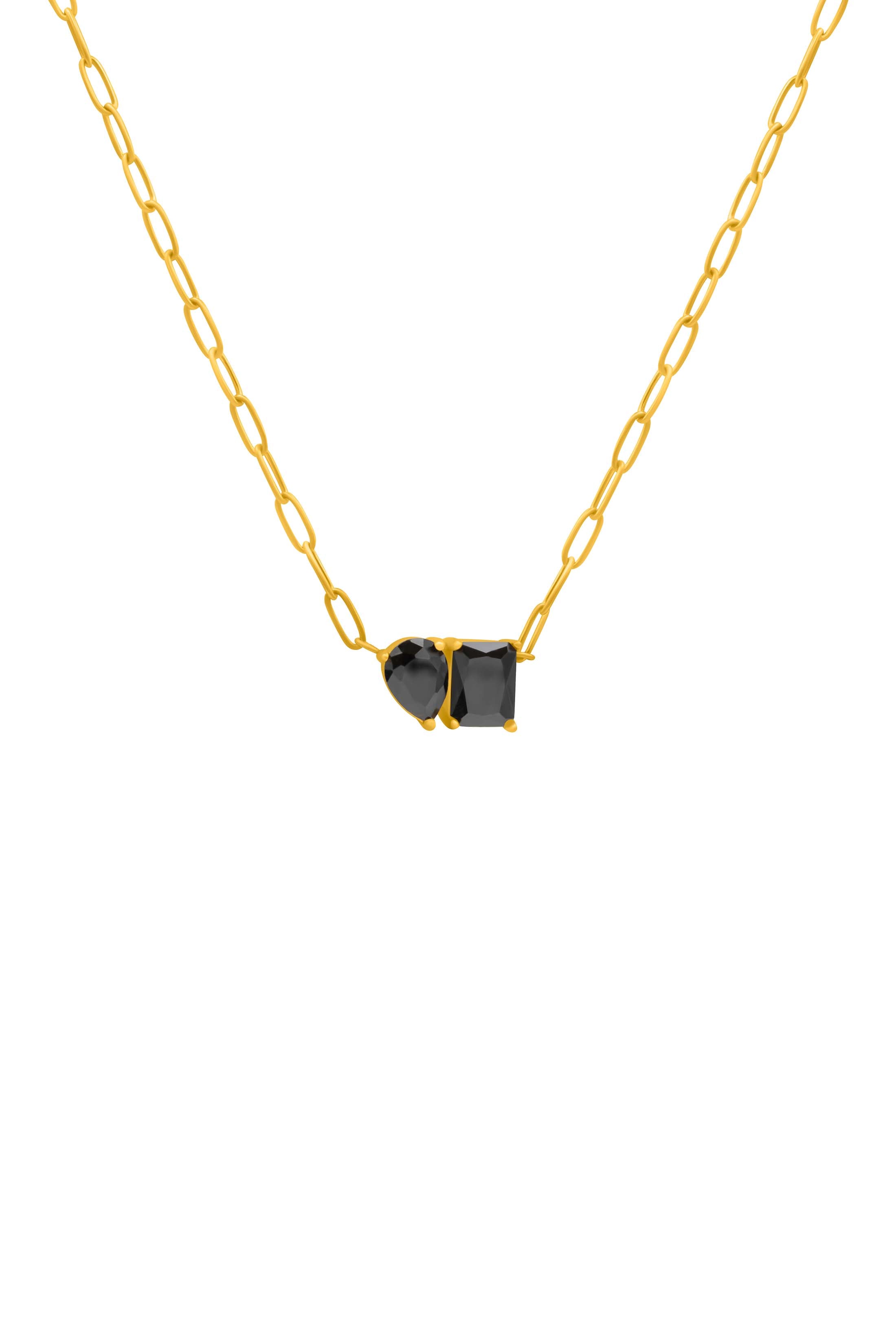 Noir Harmony Duo Necklace