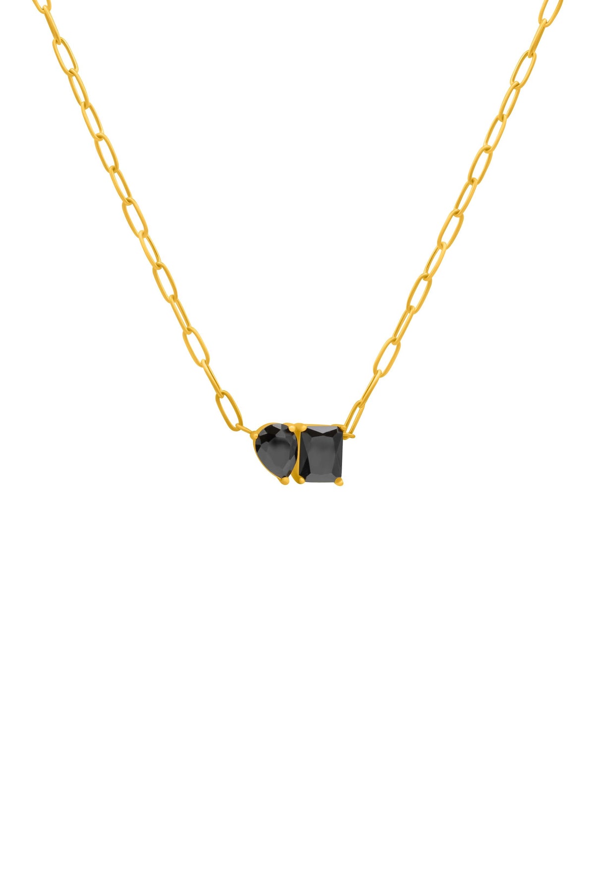 Noir Harmony Duo Necklace