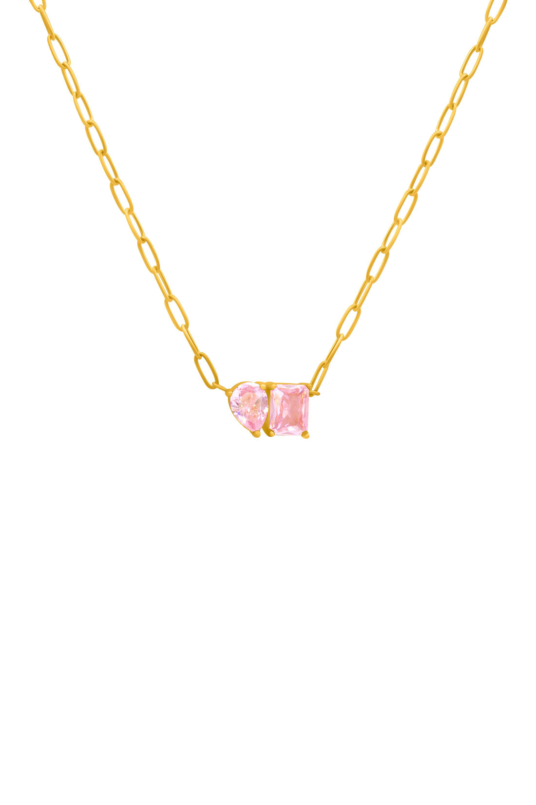 Blush Harmony Duo Necklace