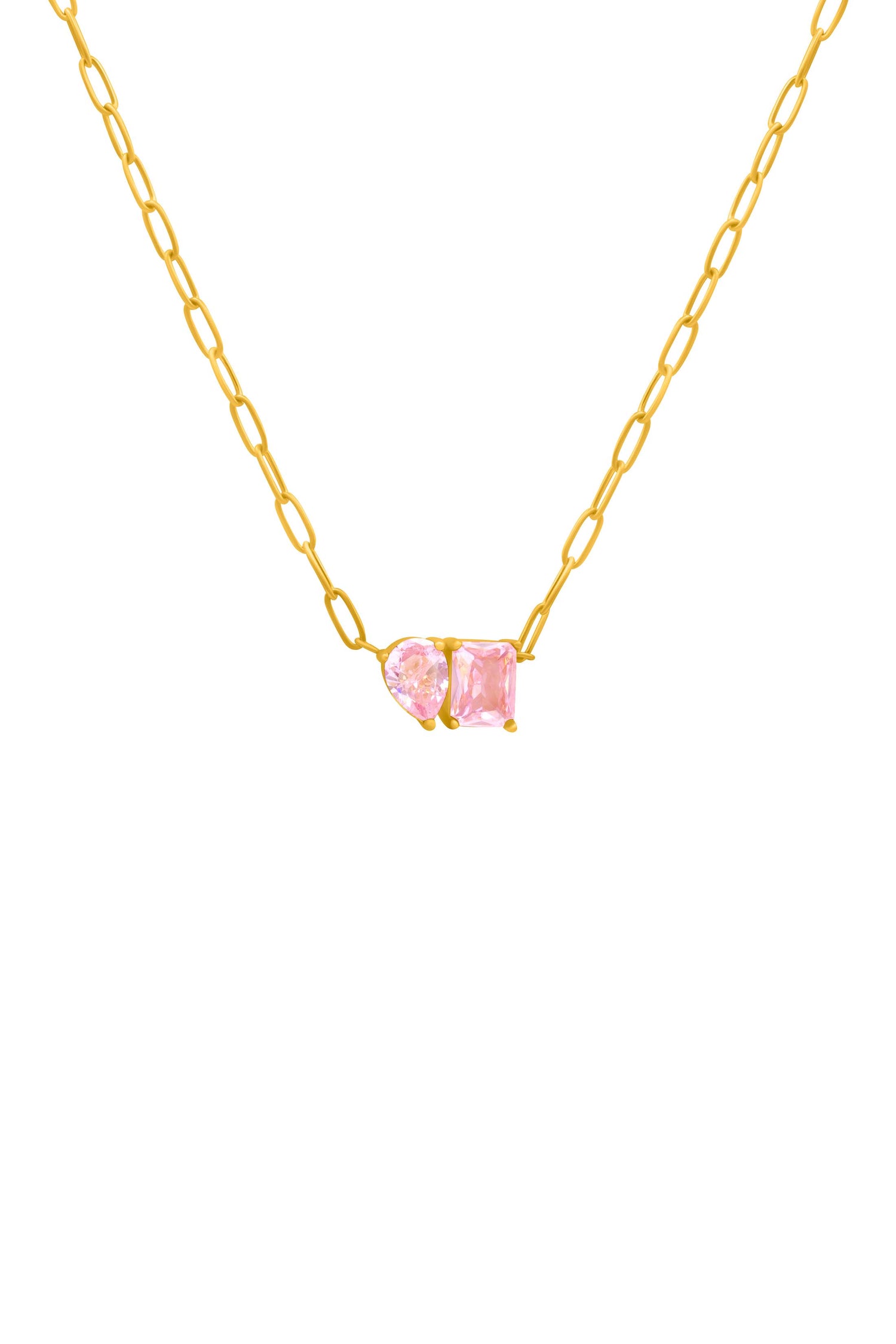 Blush Harmony Duo Necklace