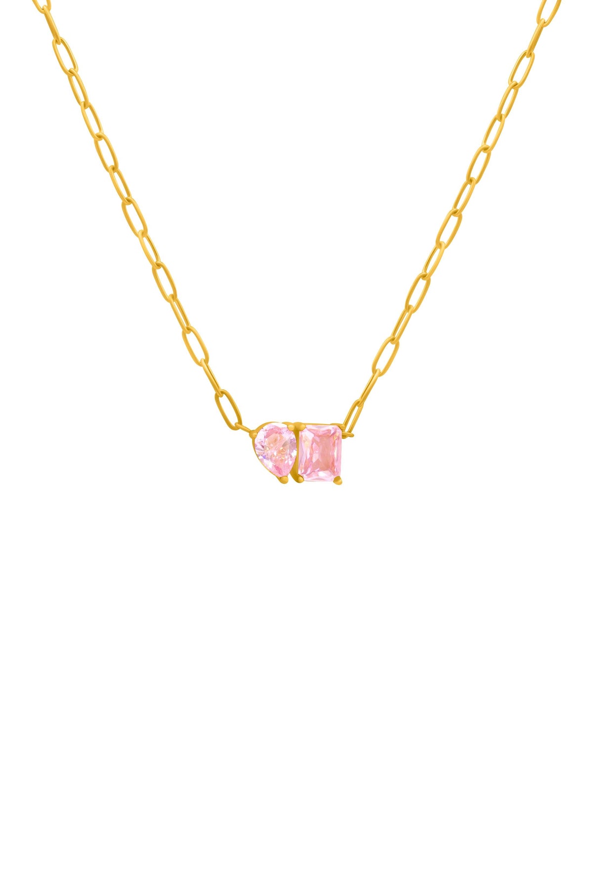 Blush Harmony Duo Necklace