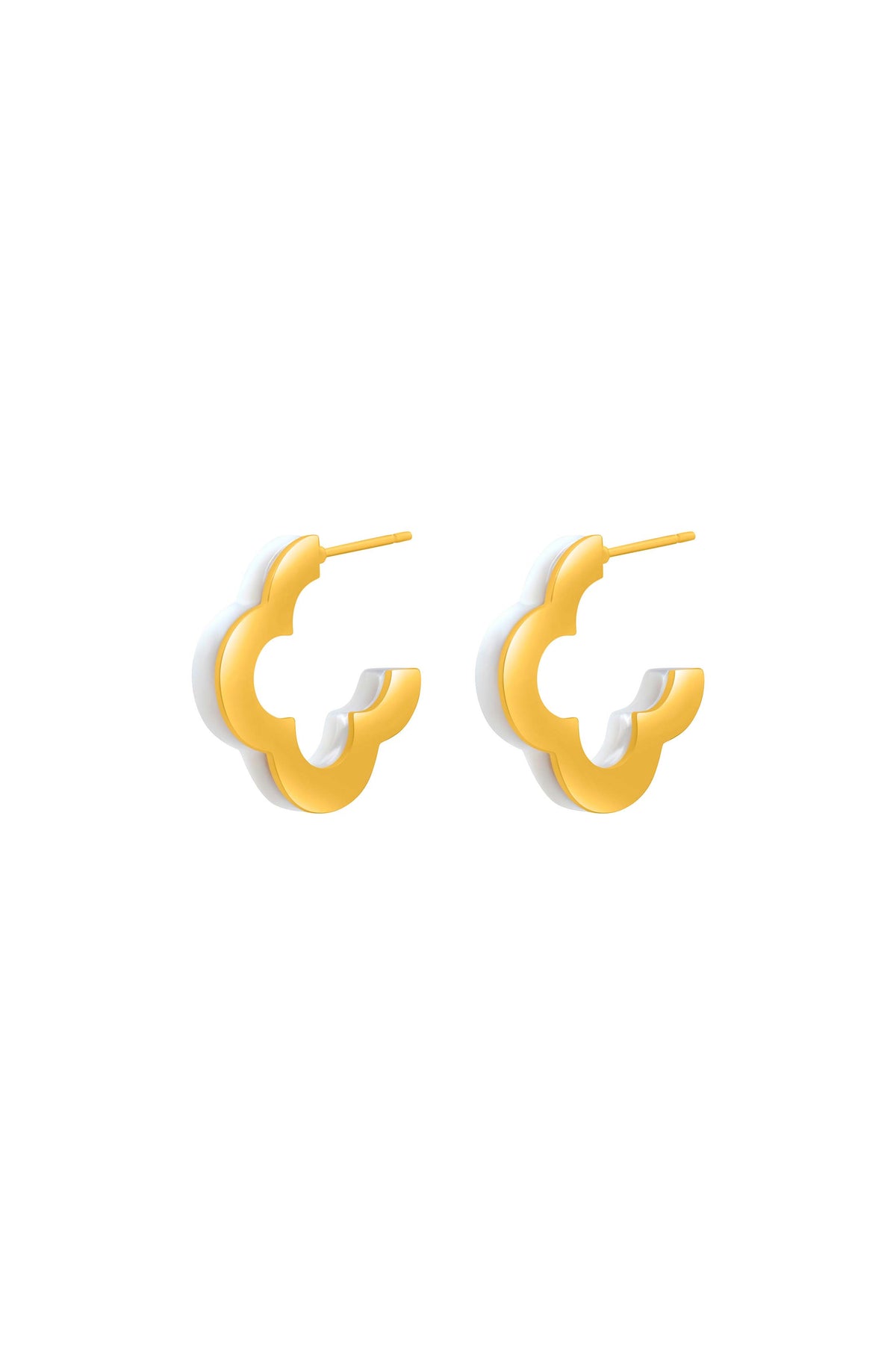 Tortessa Pearl Icon Hoop Earring Set
