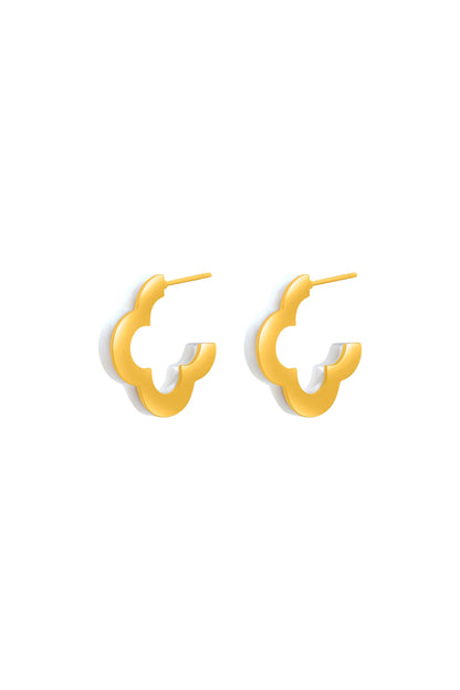 Tortessa Pearl Icon Hoop Earring Set