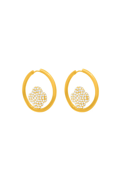 Rossi Icon Statement Hoop Earring Set