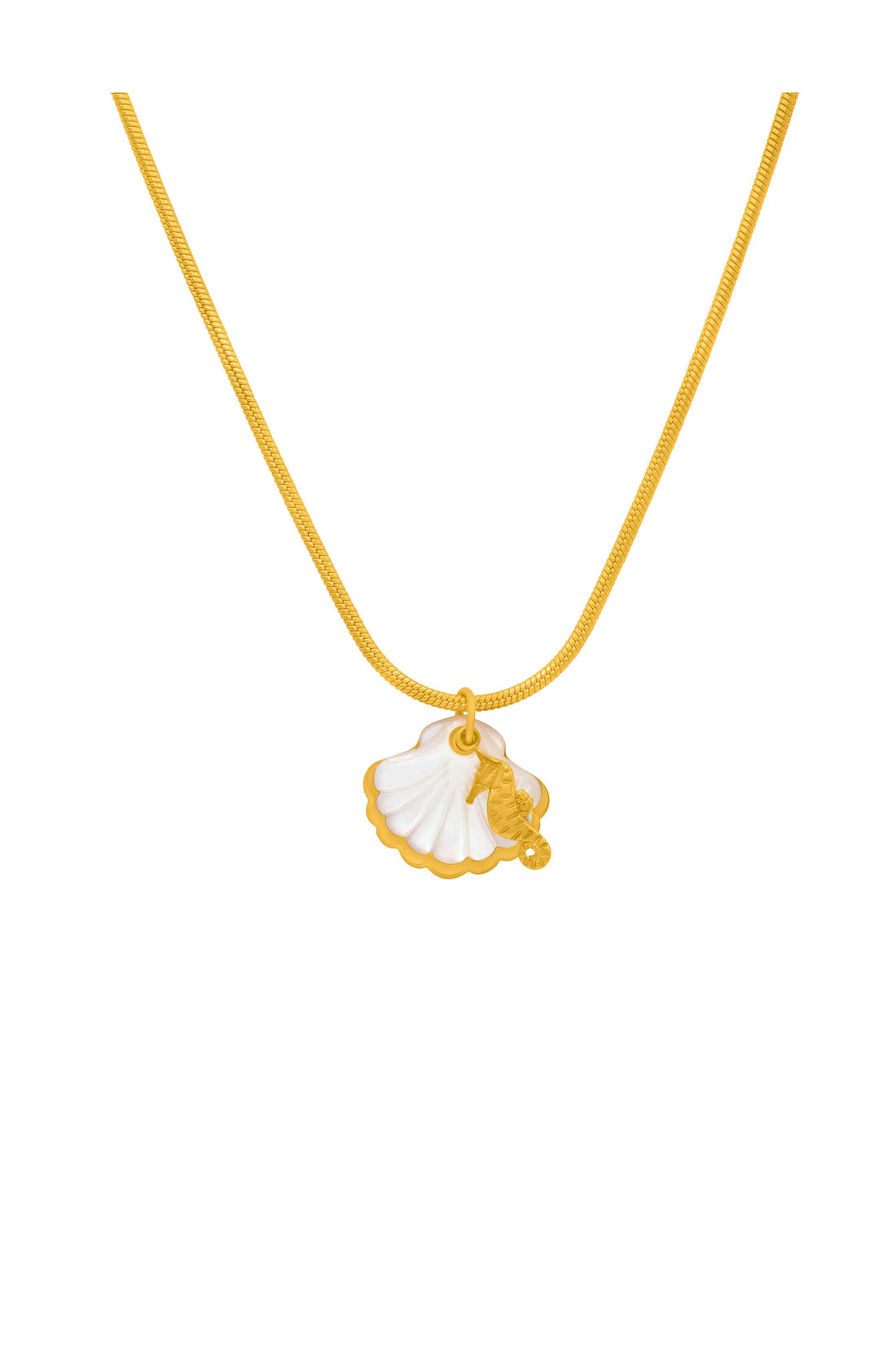 Madreperla Arżella Seahorse Necklace