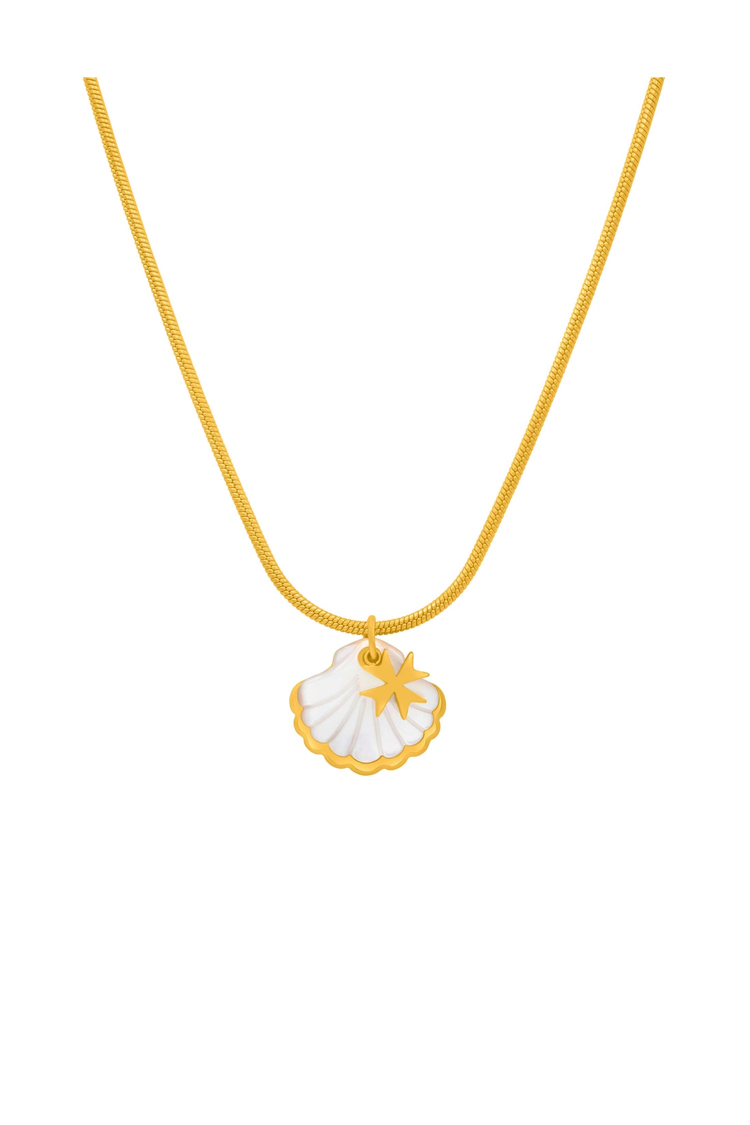 Madreperla Arżella Maltese Cross Necklace