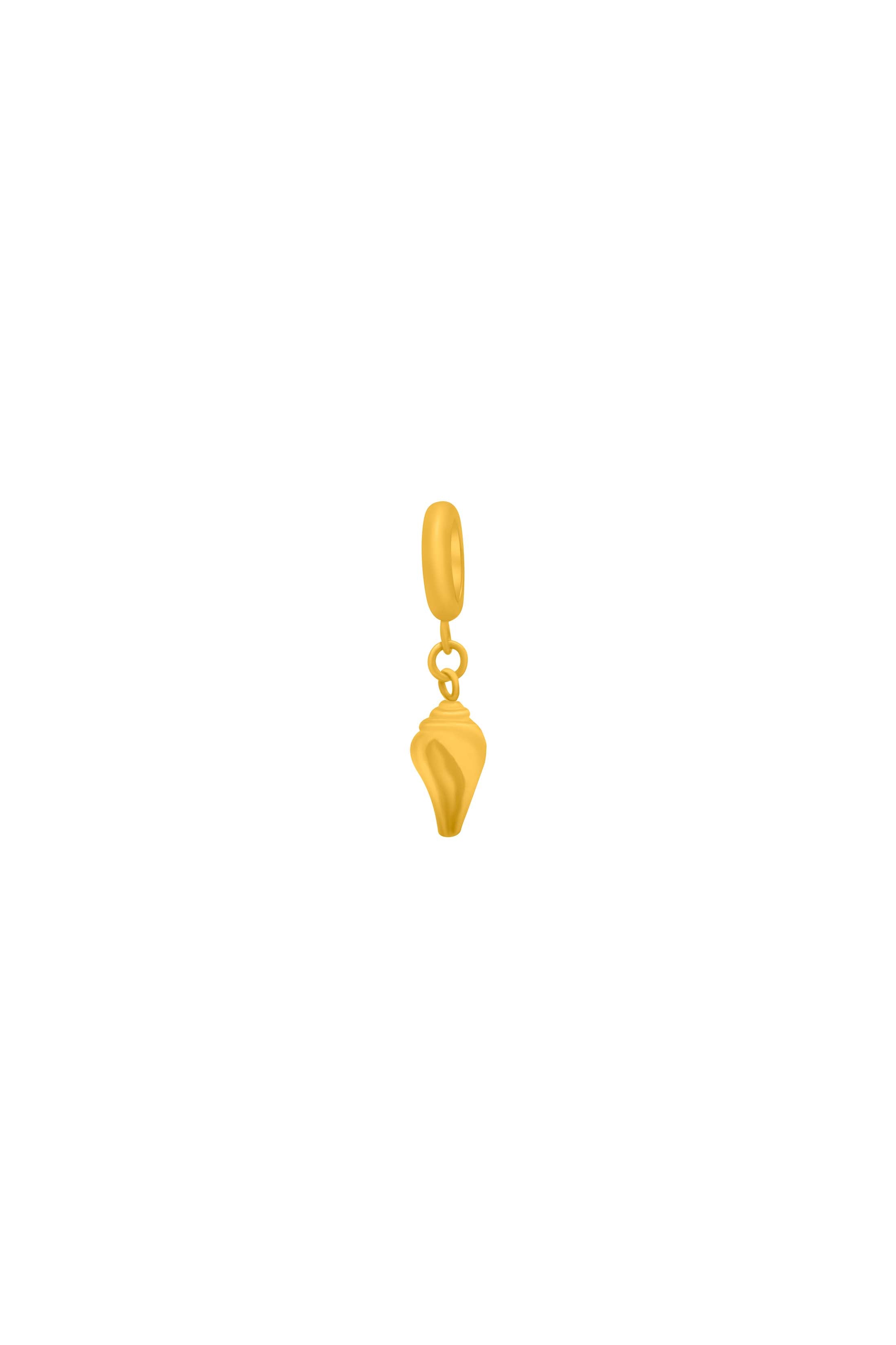 Golden Shell Cuff Charm