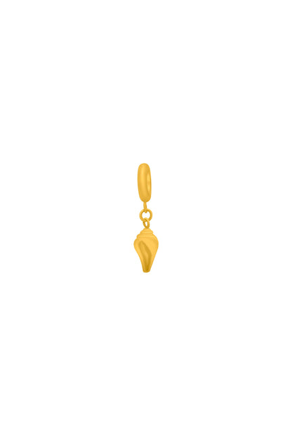 Golden Shell Cuff Charm
