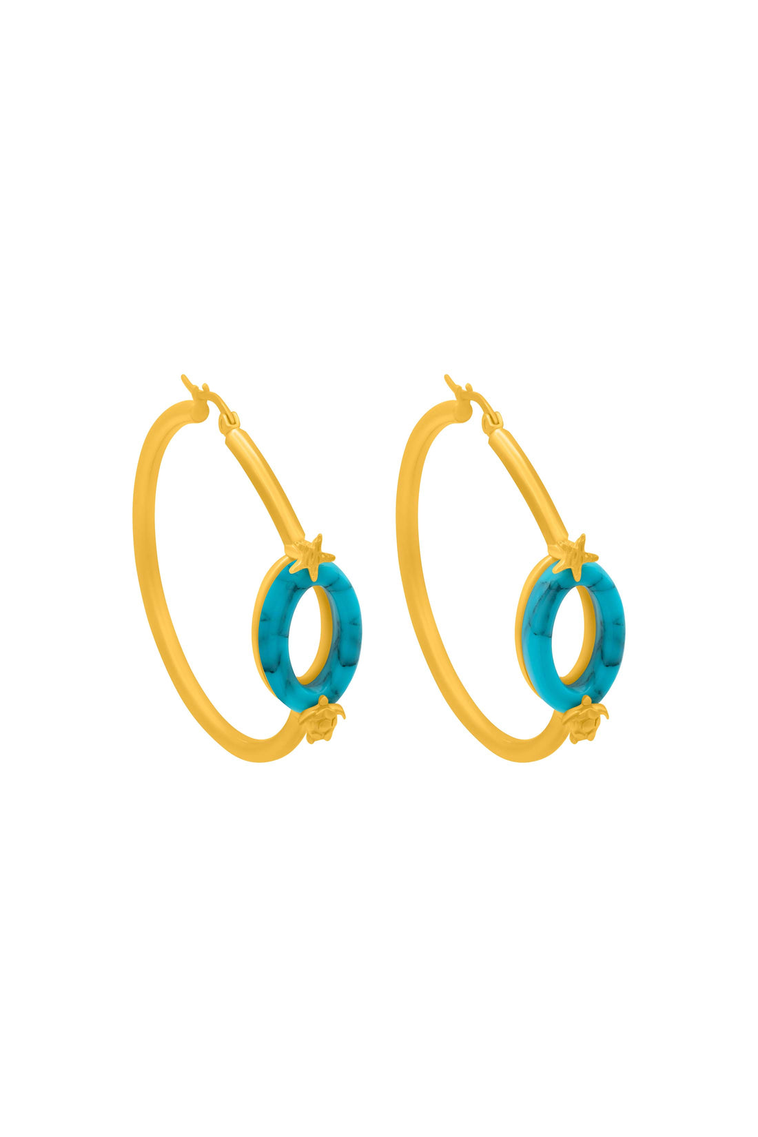 Ġnejna Bay Hoop Earring Set
