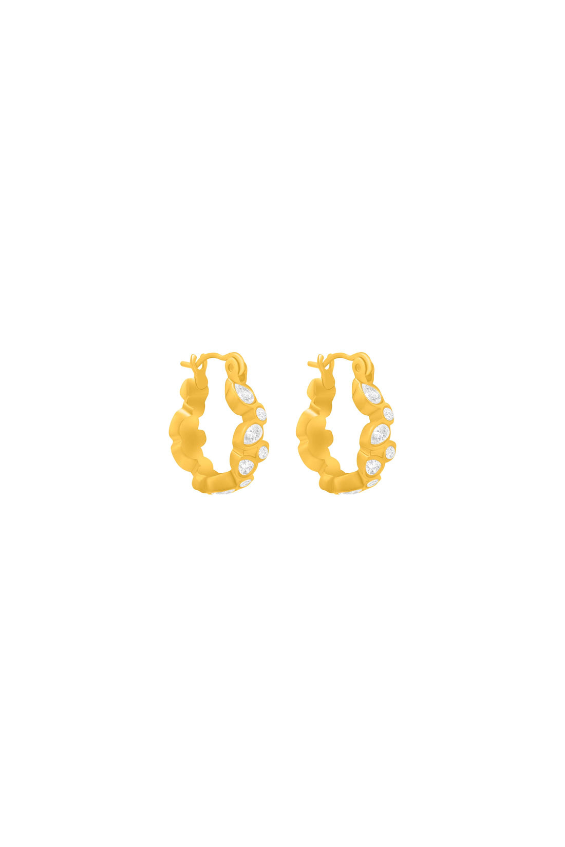 Valeria Petite Hoop Earring Set