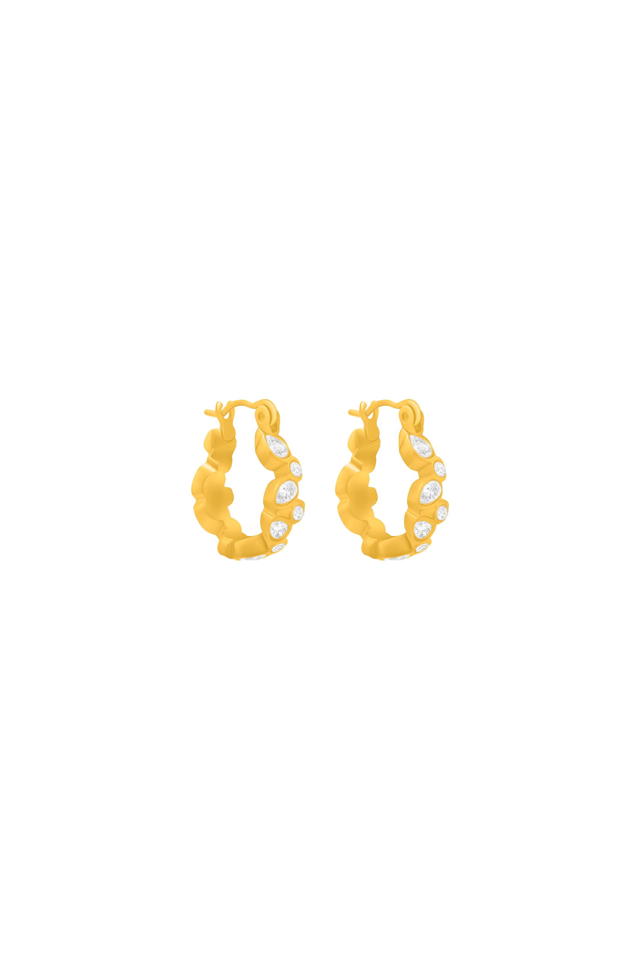 Valeria Petite Hoop Earring Set