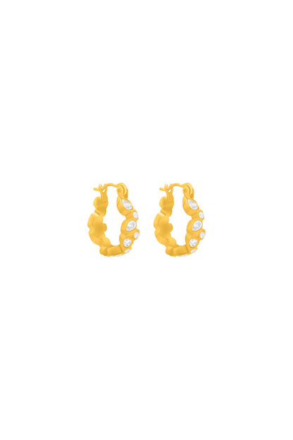 Valeria Petite Hoop Earring Set