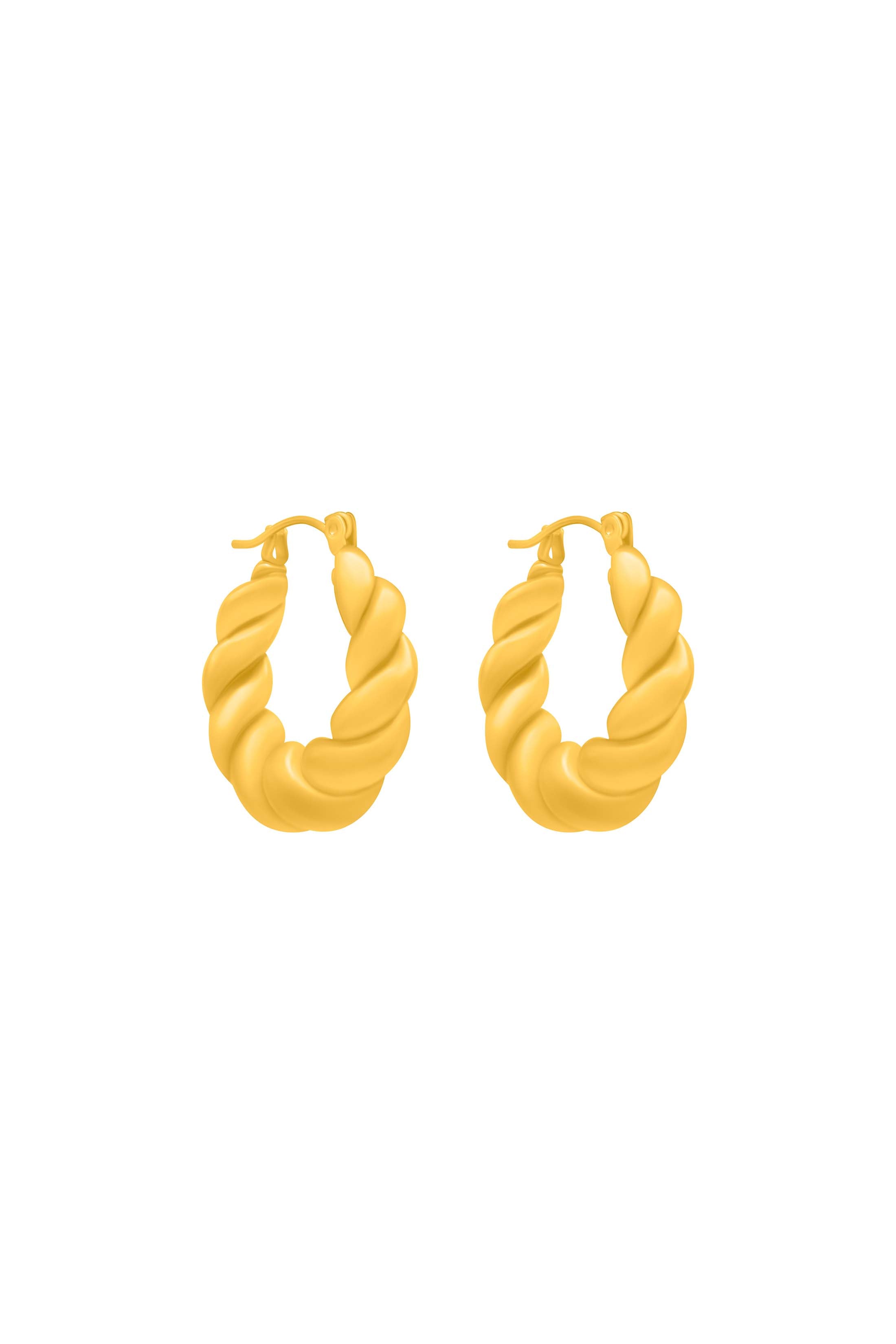 Monica Hoop Earring Set